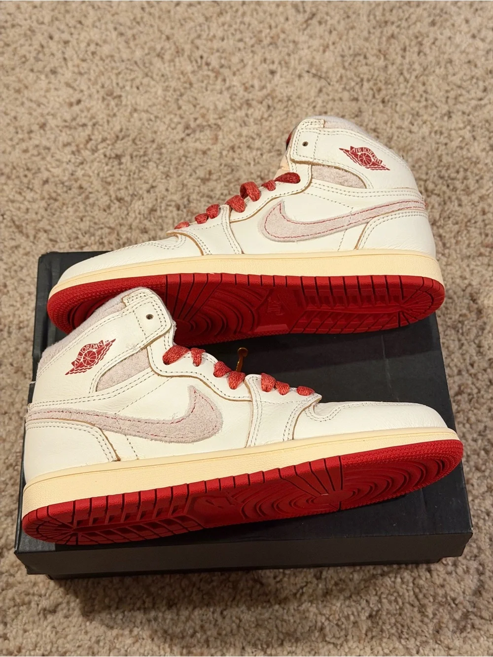 Jordan 1 Retro High OG PS 'Rare Air - Sail Cinnabar' FD2597 100